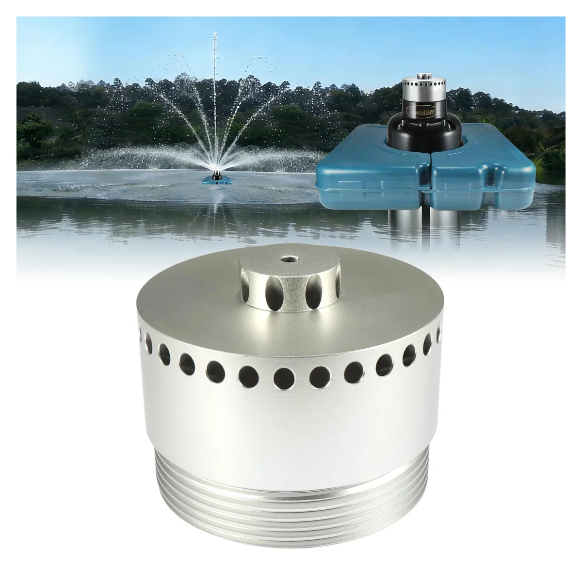 Goldlife Fountain Nozzles N1, N2 and N3, N2 nozzle